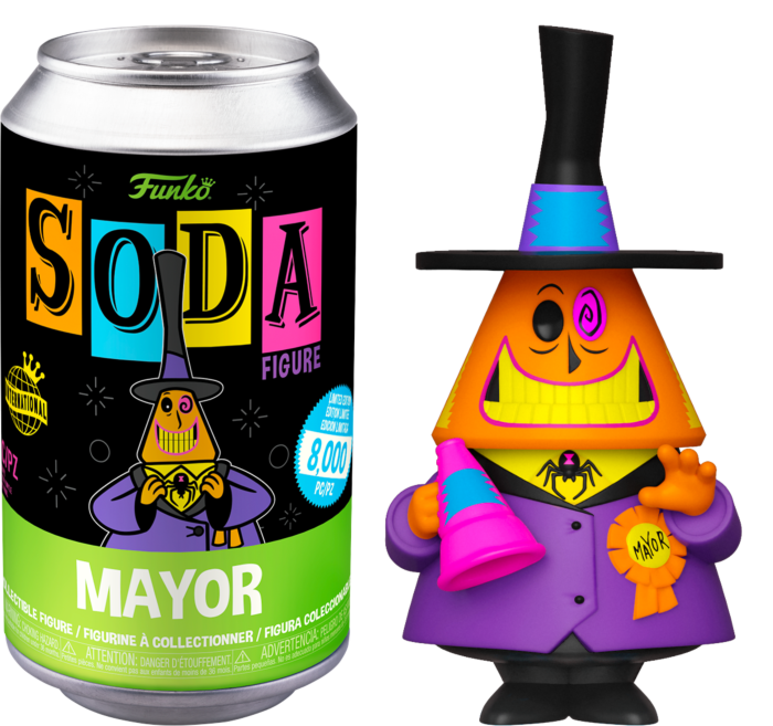 Pop Disney NBX Vinyl Soda Mayor (Blacklight) w/Chase (IE)