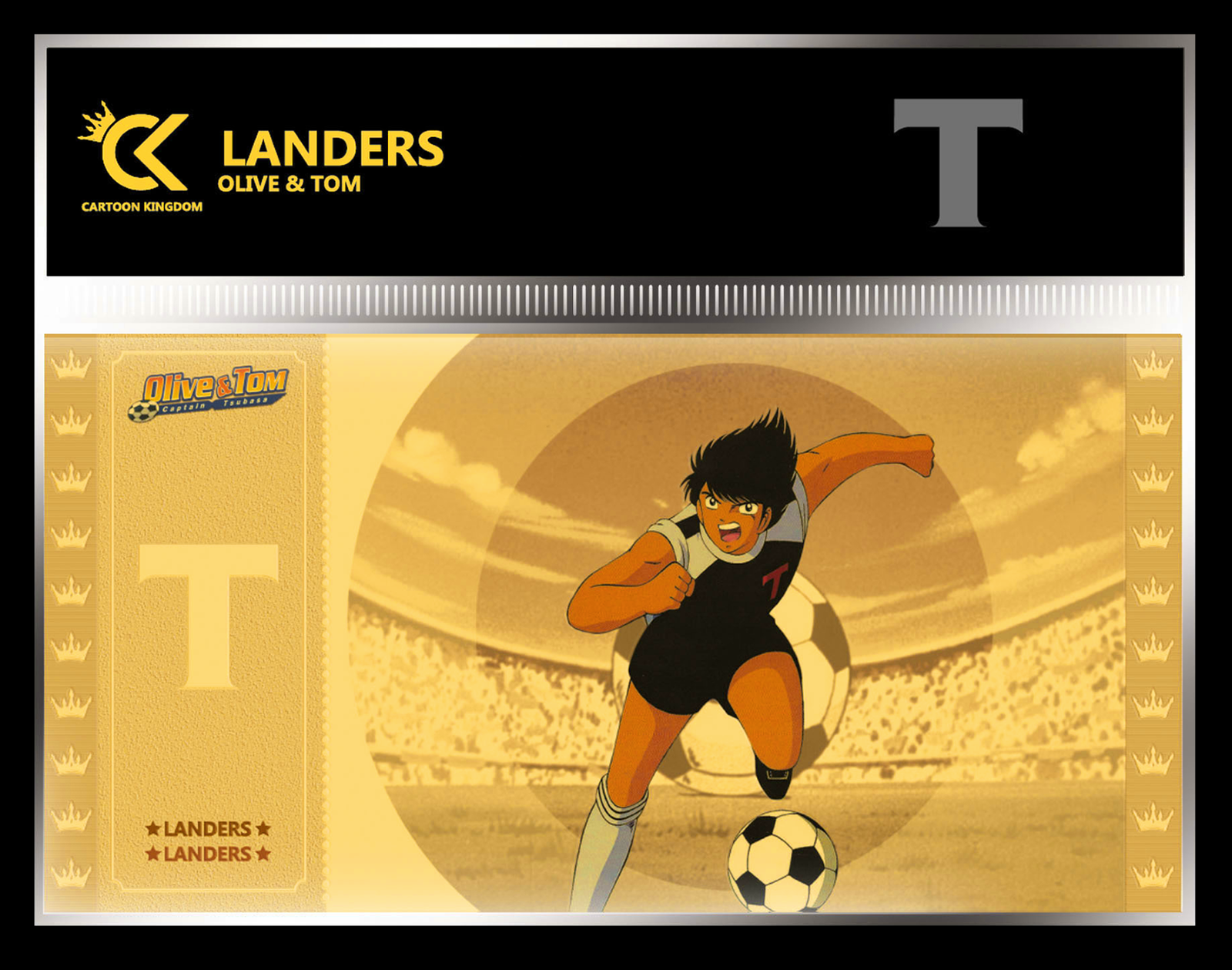 CAPTAIN TSUBASA - Landers Golden Ticket - Objets de collection
