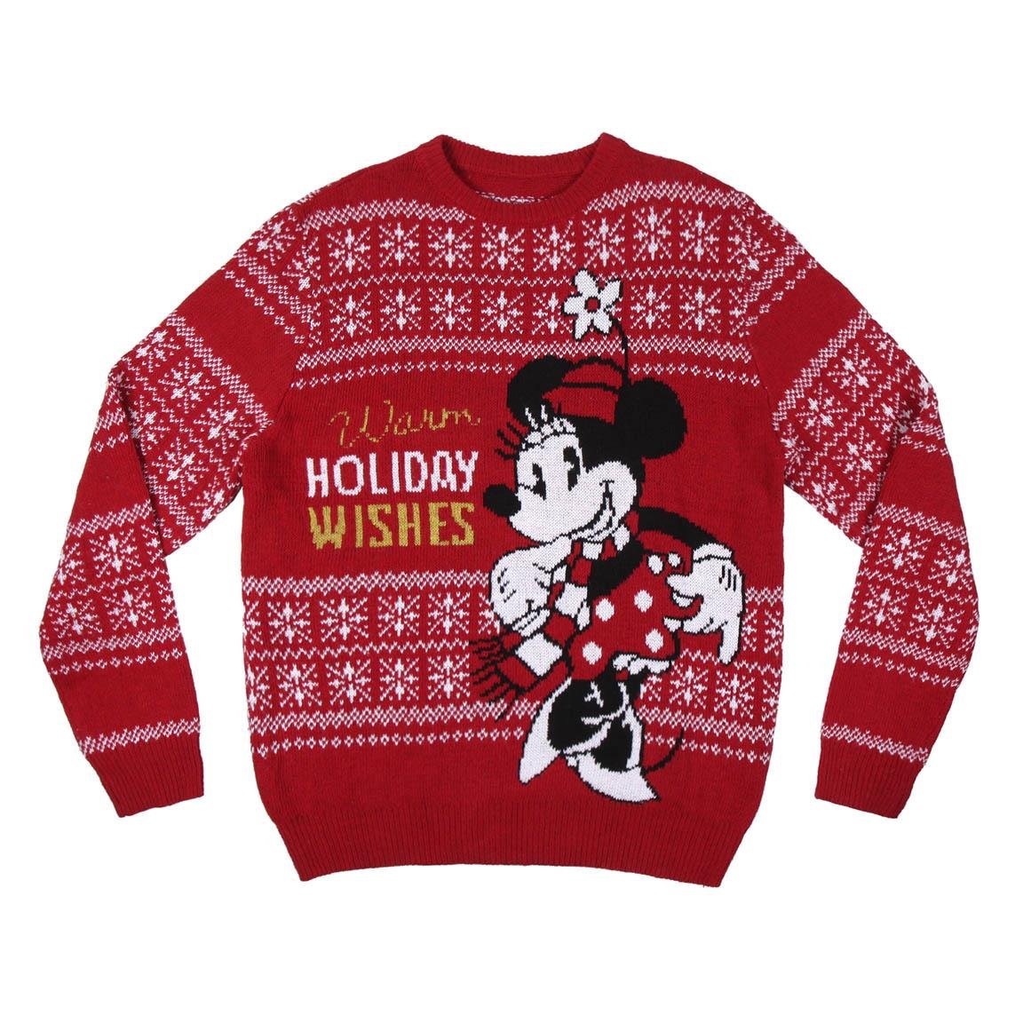Pull Disney MINNIE Winter Fun de Noël (XS)
