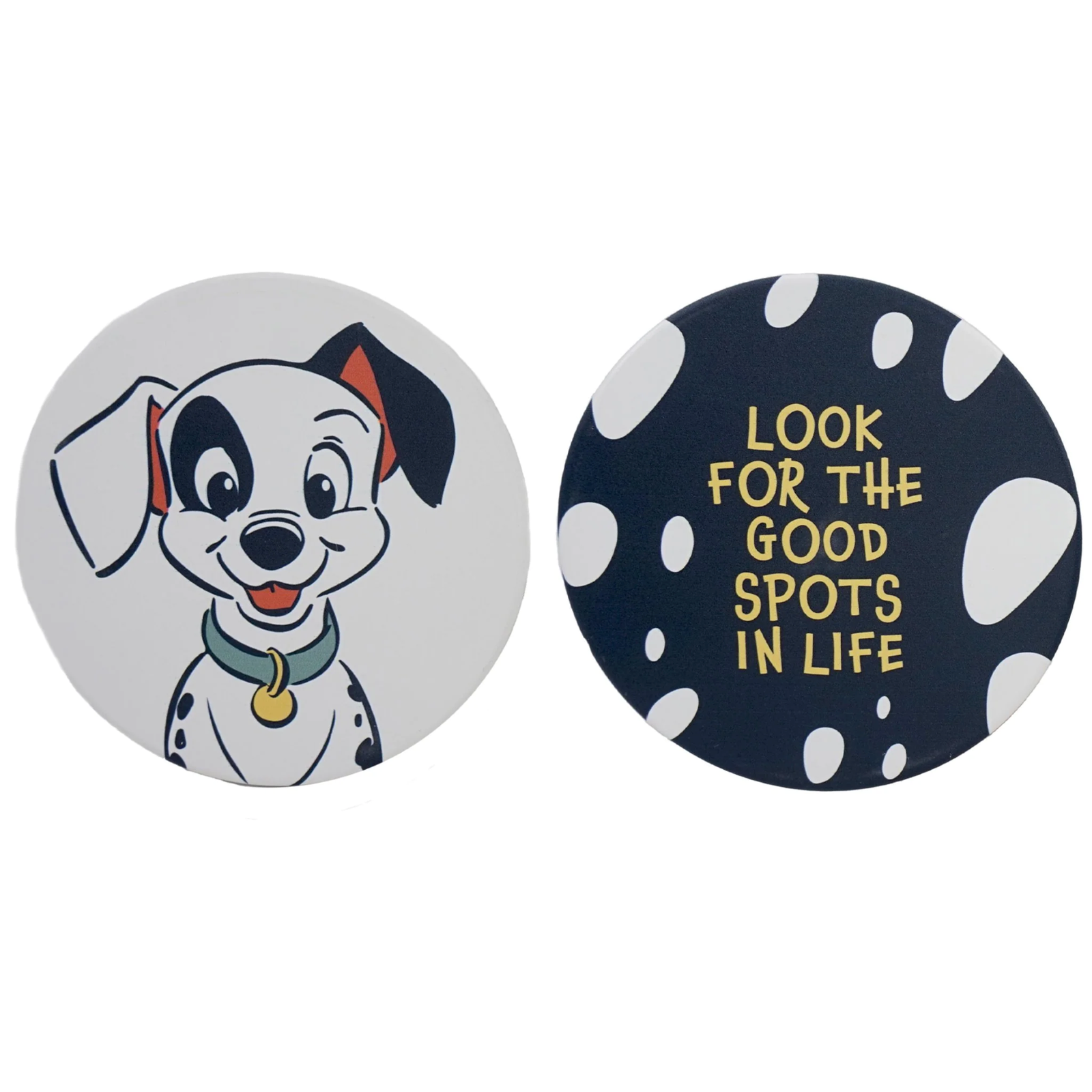 Sous-verre Disney Les 101 Dalmatiens Set de 2 Sous Verres