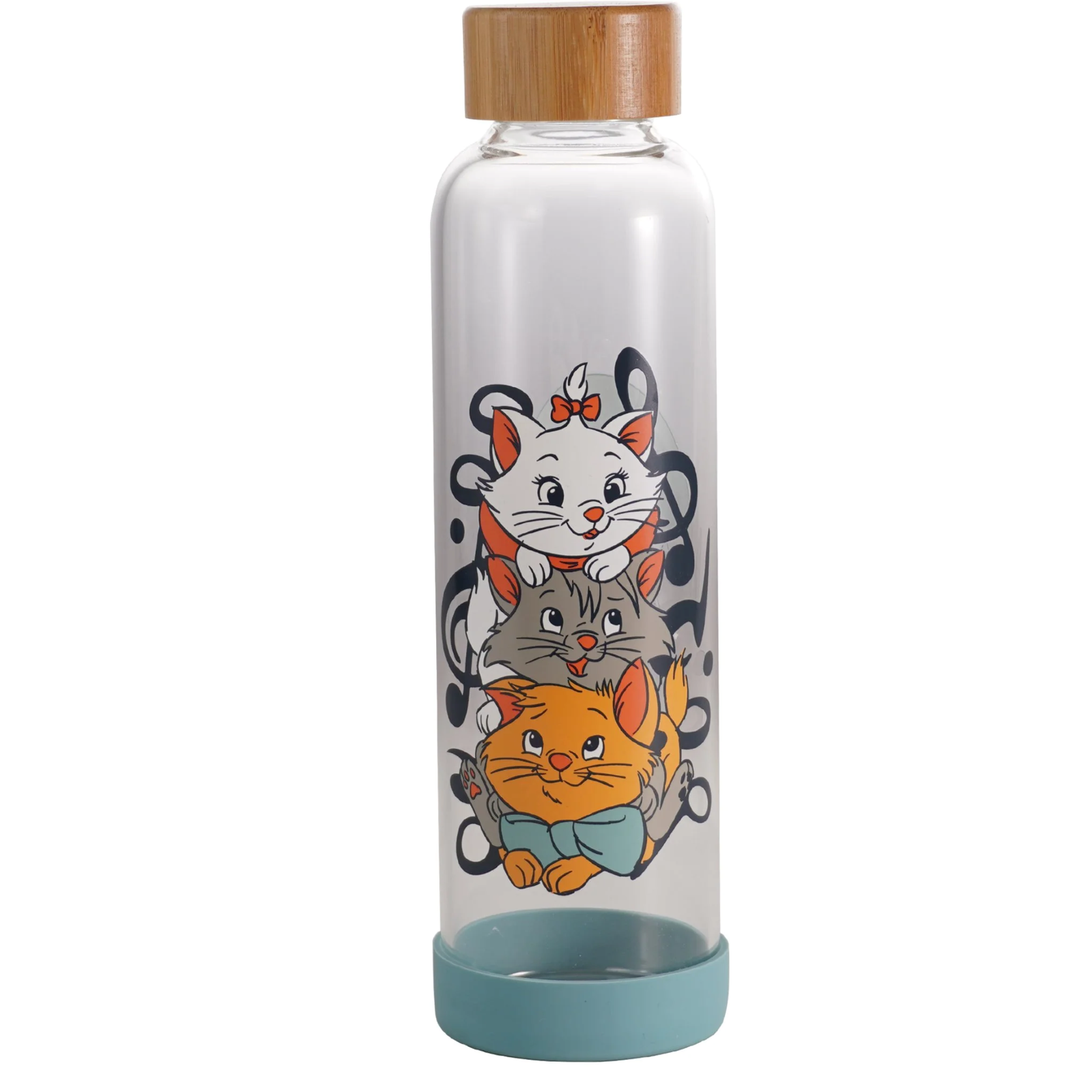 Bouteille Disney Les Aristochats d'eau en verre 500ml