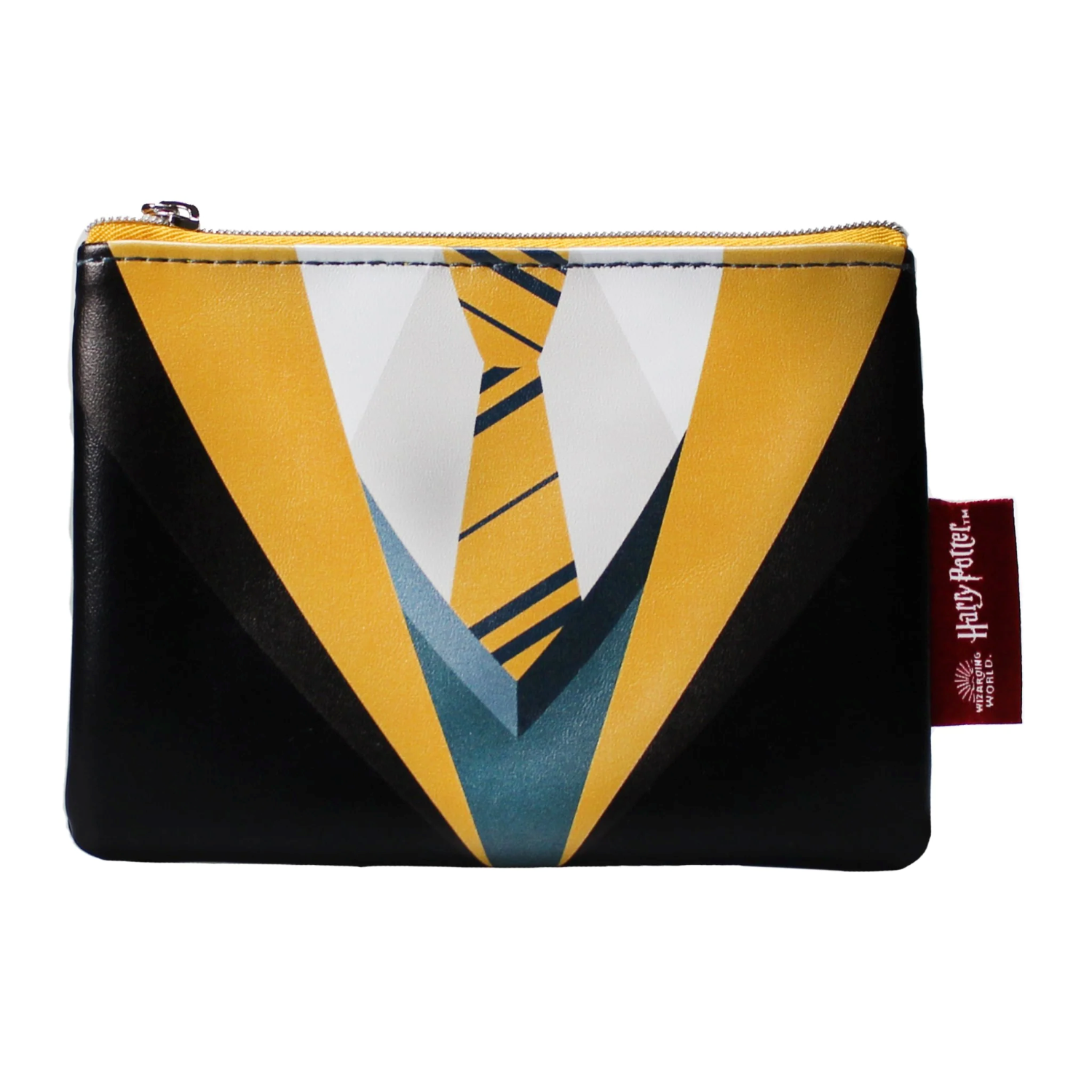 Portefeuille Harry Potter Uniforme Poufsouffle Petit Porte Monnaie 9 x 13cm