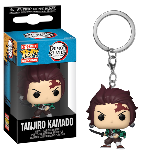 DEMON SLAYER - Pocket Pop s Tanjiro - Porte-clés P.O.P.