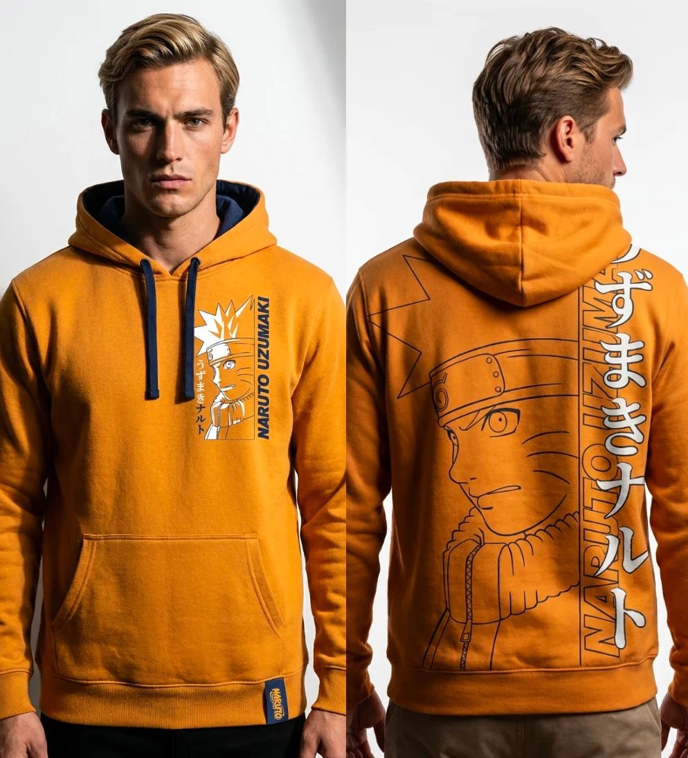 Pull Naruto Action Sweat Shirt Homme (XL)