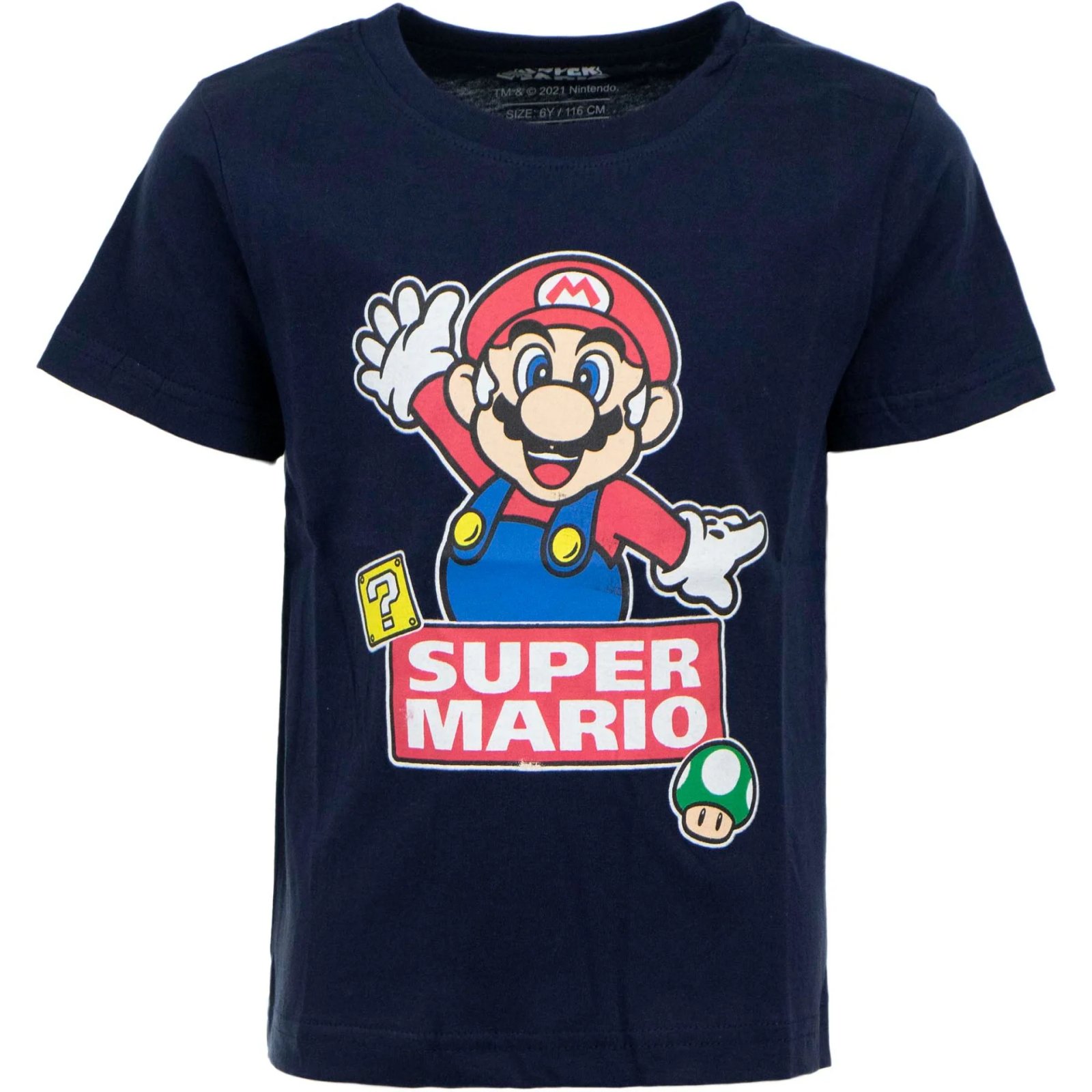 T-shirt Nintendo SUPER MARIO Jump T Shirt Kids 4 Ans
