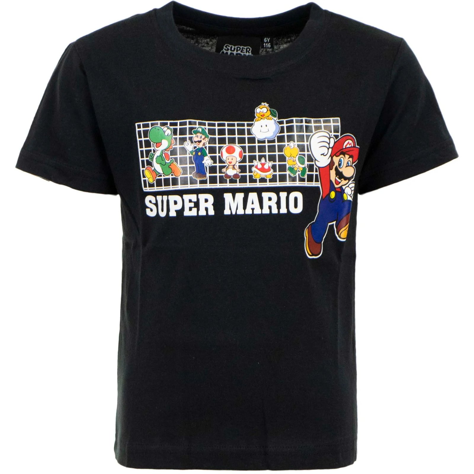 T-shirt Nintendo SUPER MARIO Team T Shirt Kids 3 Ans