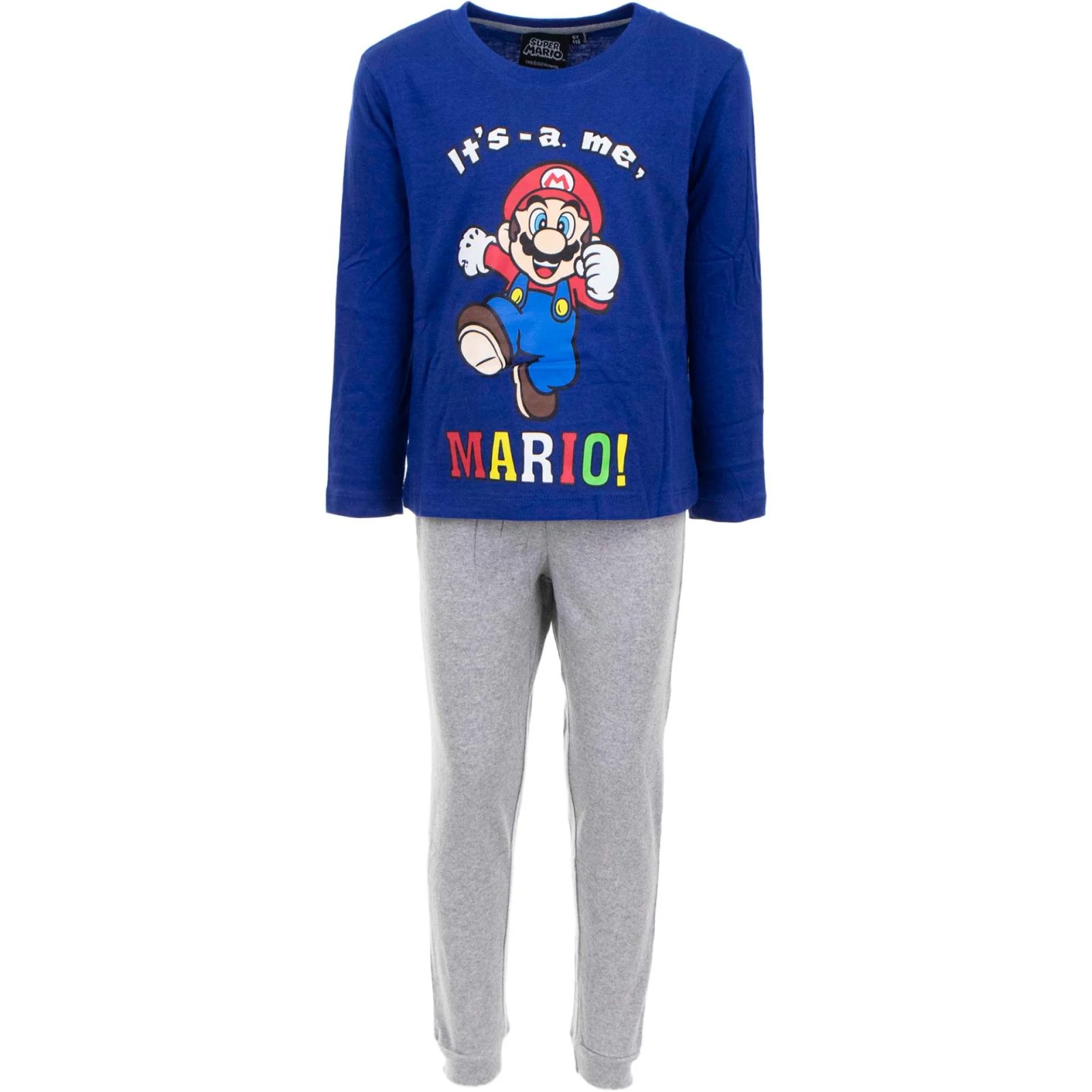 Pyjama Nintendo SUPER MARIO It's a Me Kids 8 Ans