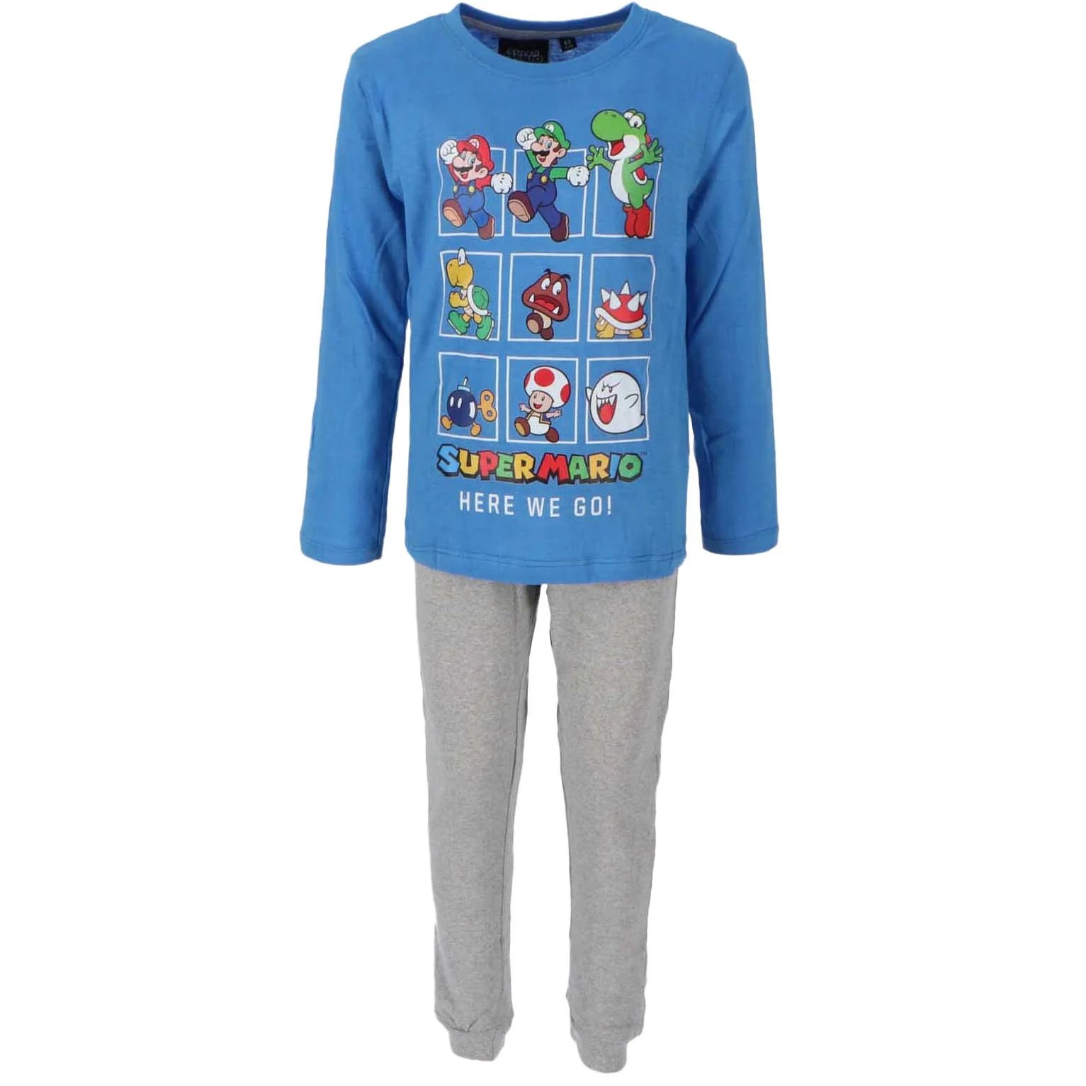 Pyjama Nintendo SUPER MARIO Here We Go Kids 5 Ans