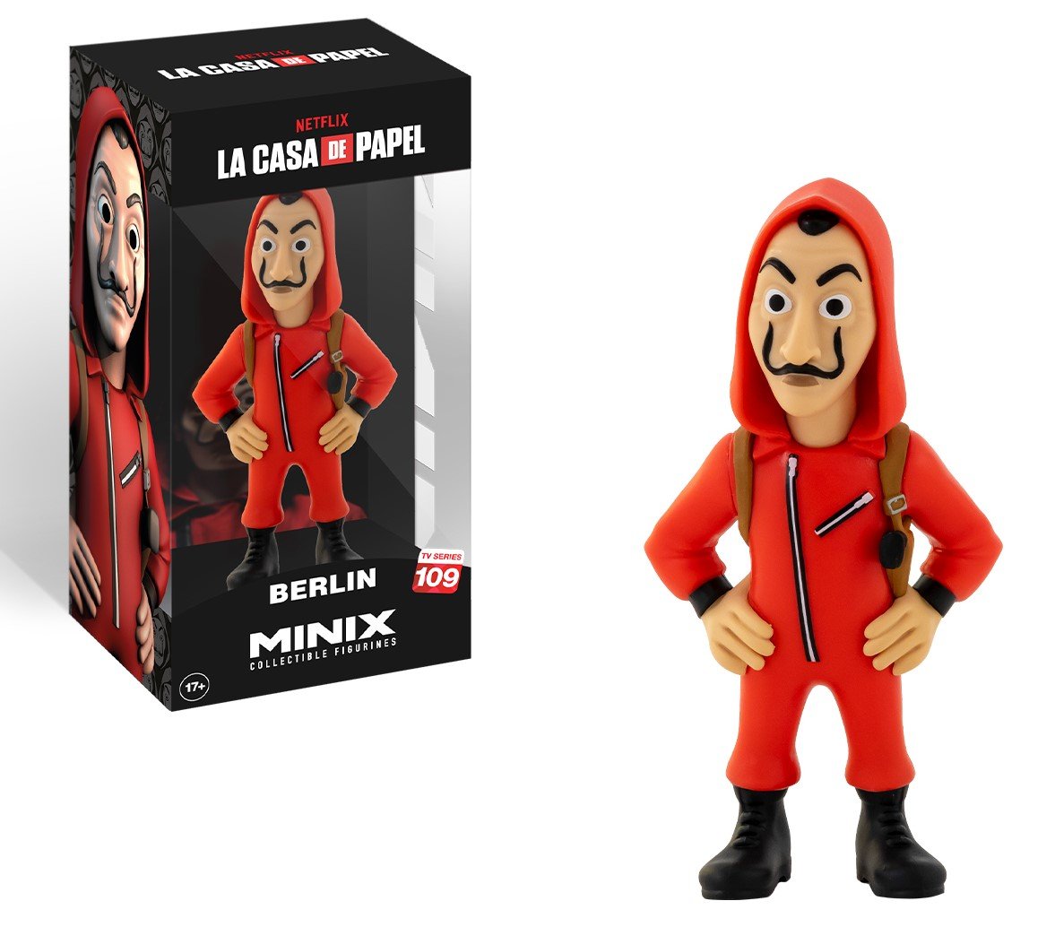 Figurine La Casa De Papel Berlin avec Minix 12cm
