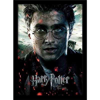 Cadre Harry Potter Reliques Mort Part2 Impression encadrée 30x40cm