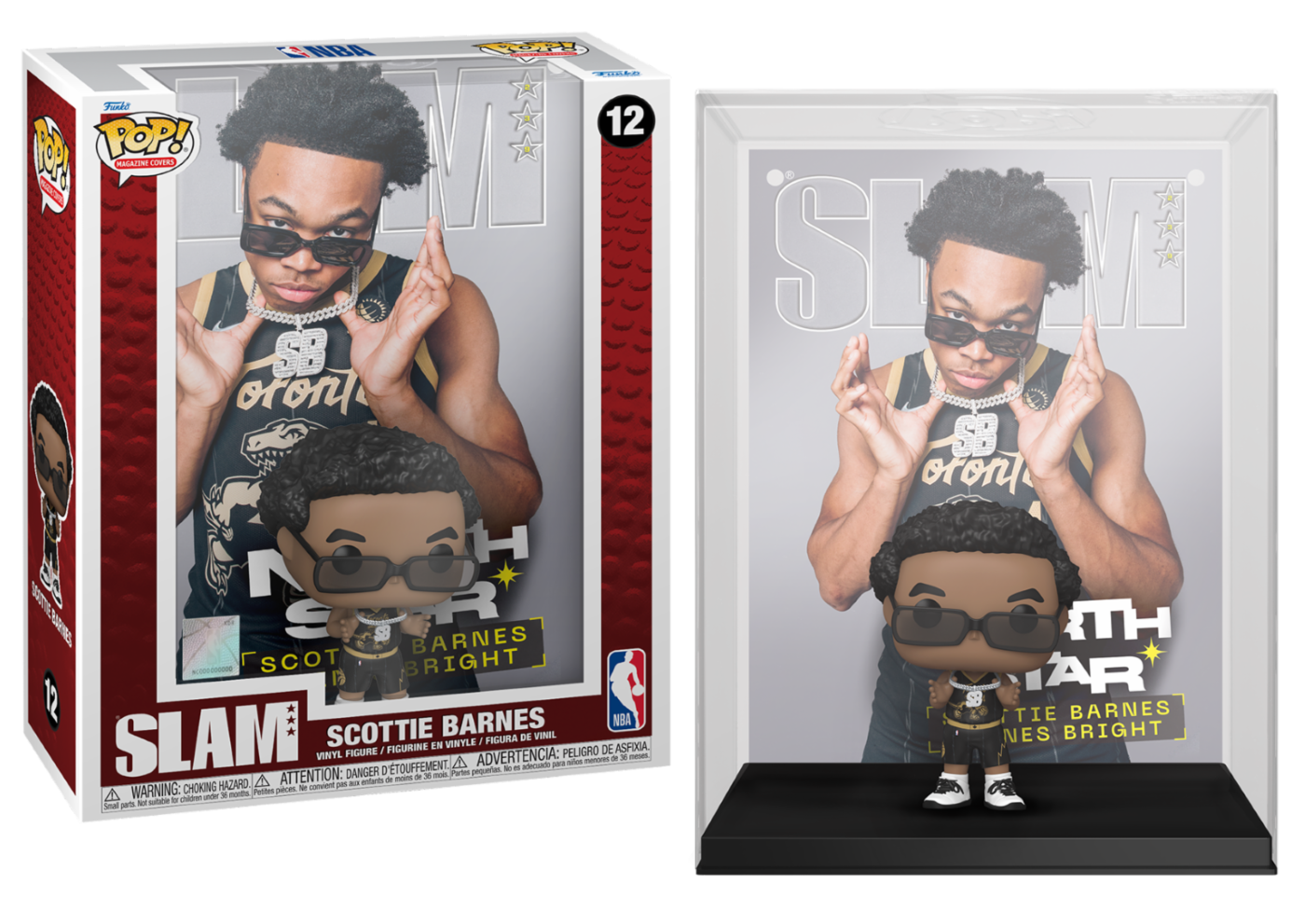 Pop Nba Cover Slam N° 12 Scottie Barnes (MT) - NBA