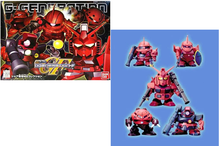 Maquette Gundam GG Char's Customize MS Collection Model Kit