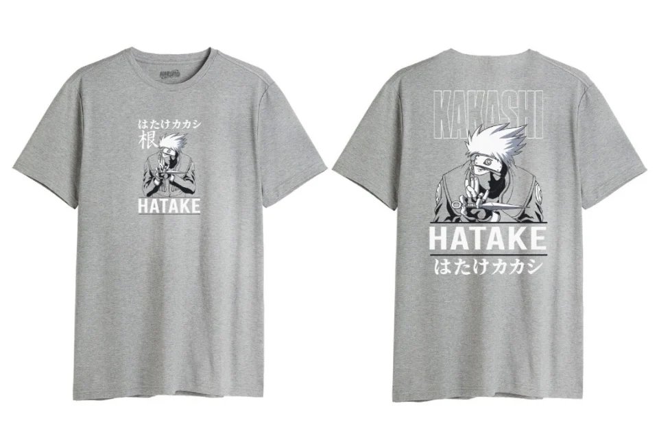 T-shirt Naruto Kakashi Hatake T Shirt Homme (S)