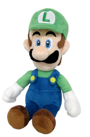 Peluche Nintendo SUPER MARIO Luigi 26cm