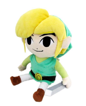 Peluche Nintendo ZELDA THE WIND WAKER Link 20cm