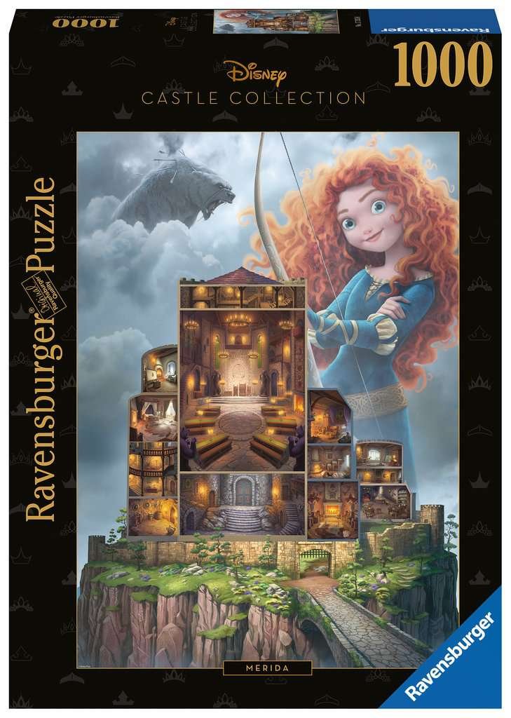 Puzzle Disney CASTLE Merida 1000pcs