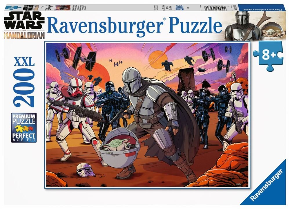 Puzzle Star Wars THE MANDALORIAN La Confrontation 200P XXL