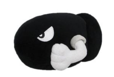 Peluche Nintendo SUPER MARIO Bullet Bill 15cm