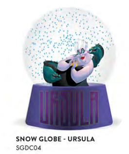 Boule à neige Disney LA PETITE SIRENE Ursula 65mm - Décoration