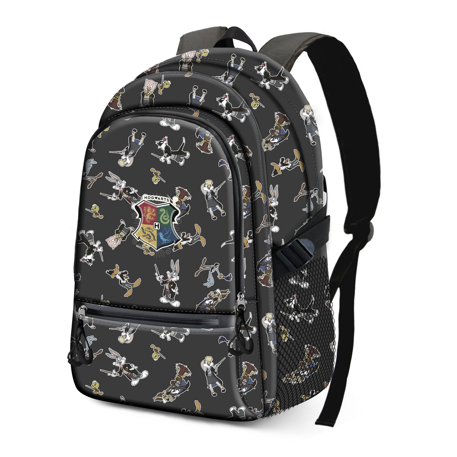Sac Looney Tunes à Poudlard Dos Fight '31x18x44cm'