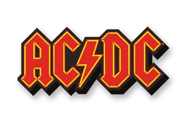 Magnet Ac/Dc Logo Gros aimant