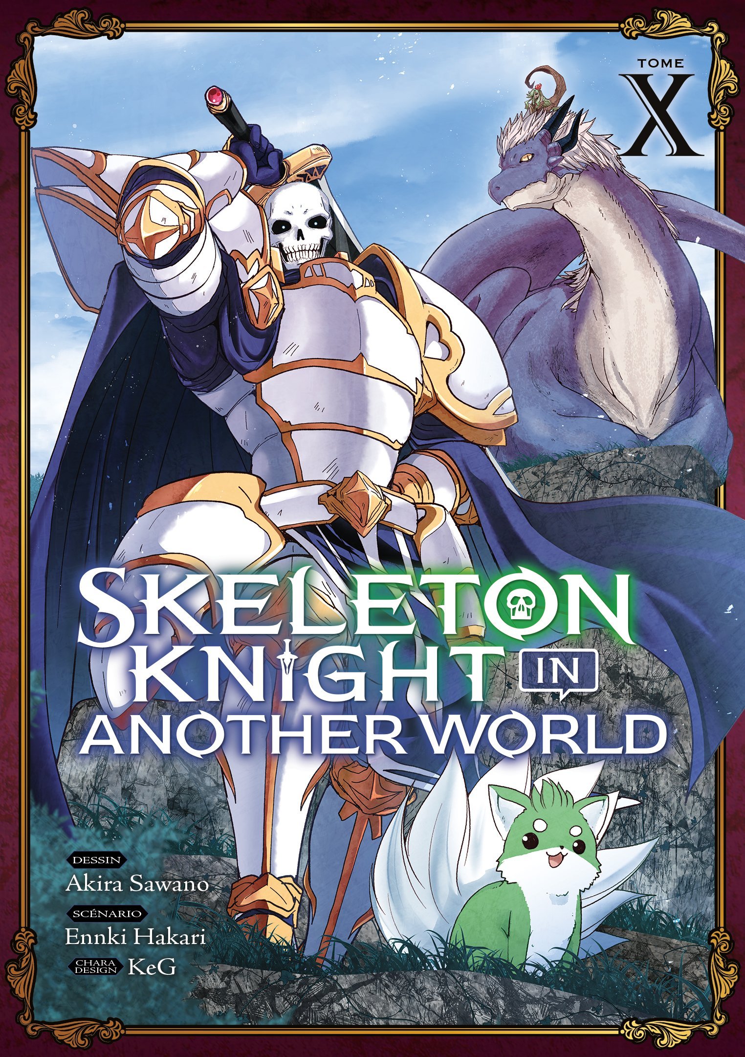 Manga Skeleton KNIGHT IN ANOTHER WORLD Tome 10