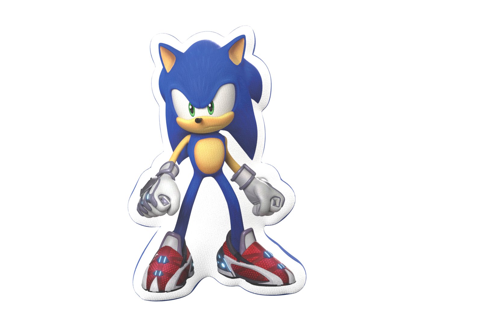 Coussin Sonic Corps '35x 20x 5.5cm'