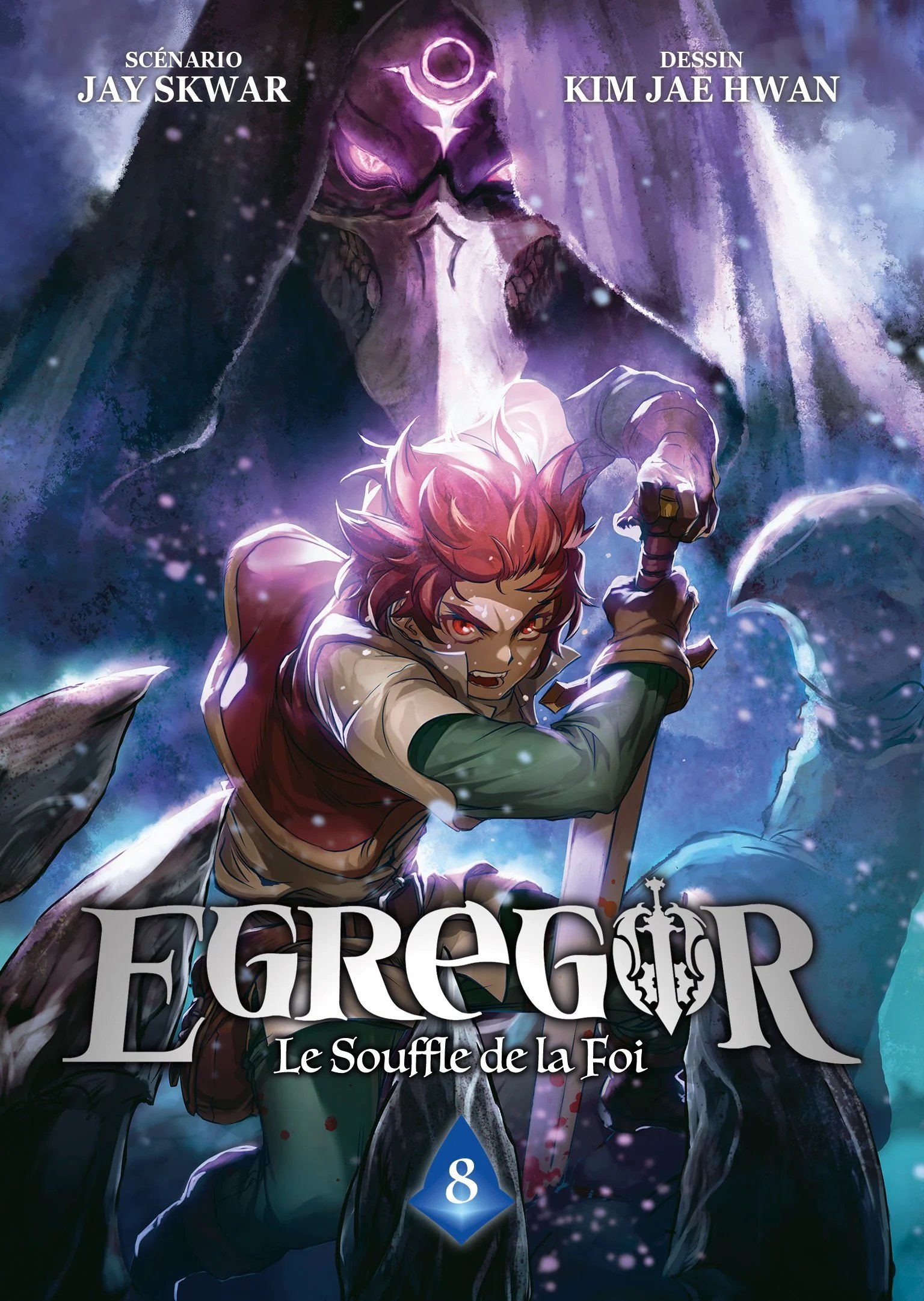 Manga Egregor LE SOUFFLE DE LA FOI Tome 8