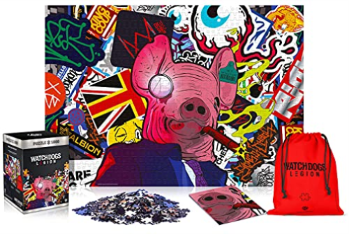Puzzle Watch Dogs LEGION de Cochon Premium 1000P
