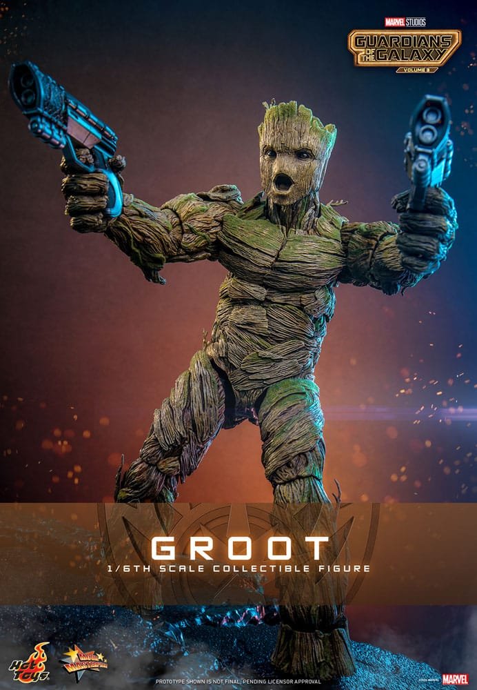 Figurine Marvel GARDIENS DE LA GALAXIE 3 Groot Fig. 1/6 Movie Masterpiece 32cm - Les Gardiens de la Galaxie