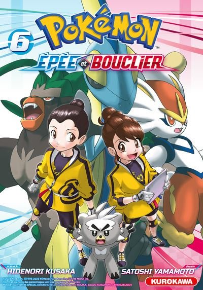 Manga Pokémon EPEE ET BOUCLIER Tome 6
