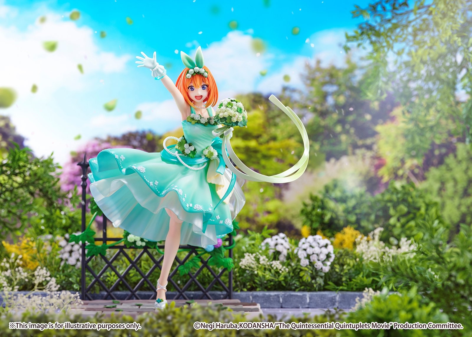 THE QUINTESSENTIAL QUINTUPLETS - Yotsuba Shibuya Scramble 1/7 - Figurine 1/7 26 cm
