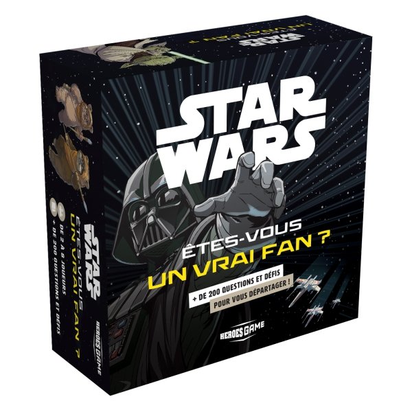 Article Star Wars QUI EST LE PLUS GRAND FAN - Jeux de cartes & cartes à jouer
