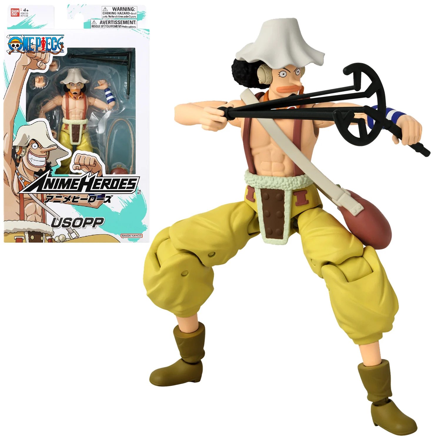Figurine One Piece Usopp Anime Heroes 17cm