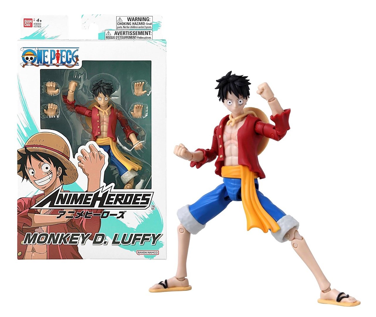 Figurine One Piece Monkey D. Luffy "Refresh" Anime Heroes 17cm