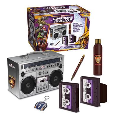 Coffret cadeau Marvel LES GARDIENS DE LA GALAXIE Starlords Boom Box gift set premium - Les Gardiens de la Galaxie