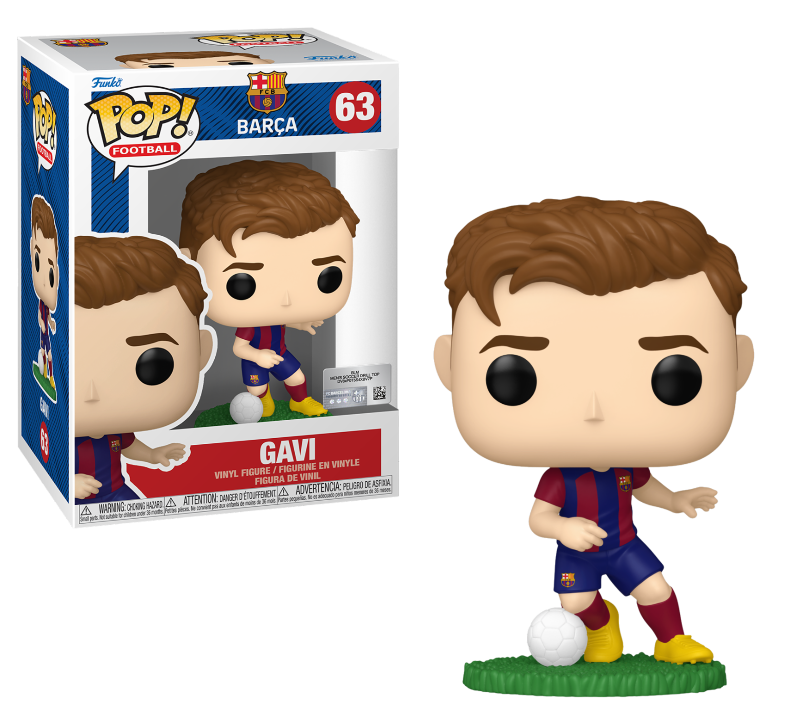Pop Football BARCELONA N° 63 Gavi - Football