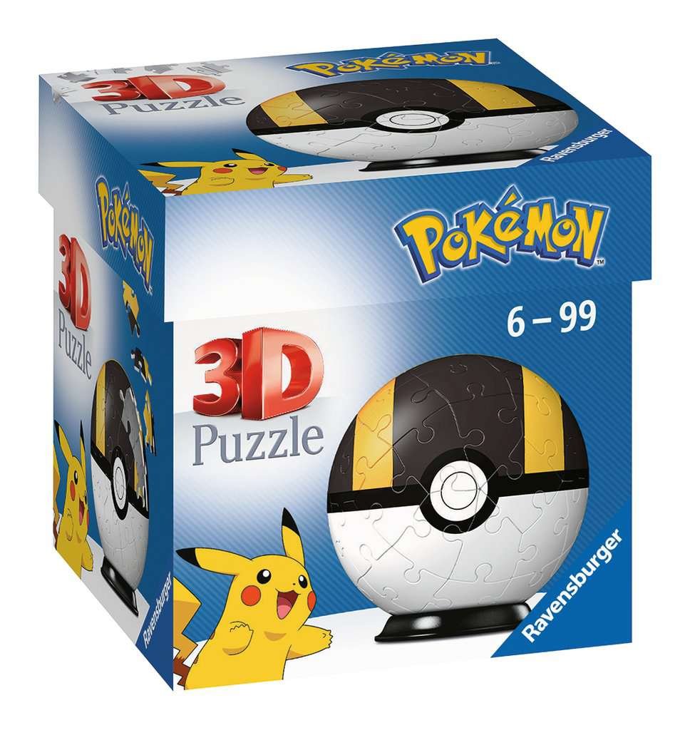Puzzle Pokémon 3D Hyper Ball 54p