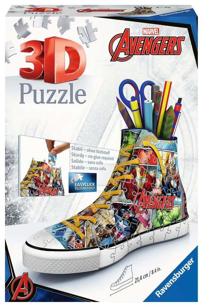 Puzzle Marvel AVENGERS 3D Sneaker 108p