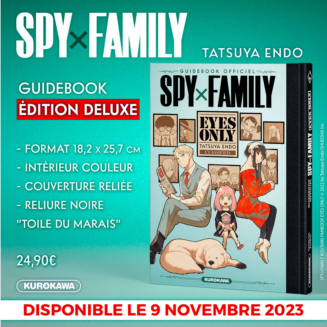 Manga Spy × Family x Guidebook Edition Luxe