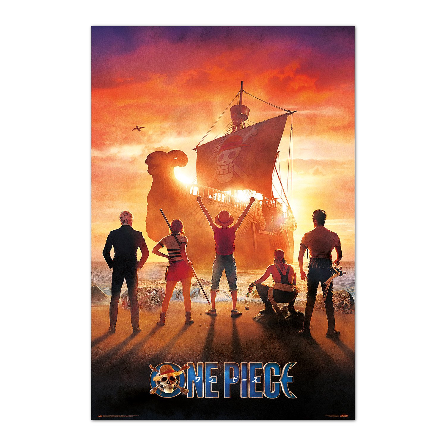 ONE PIECE - NETFLIX Pirates - Poster 91 cm