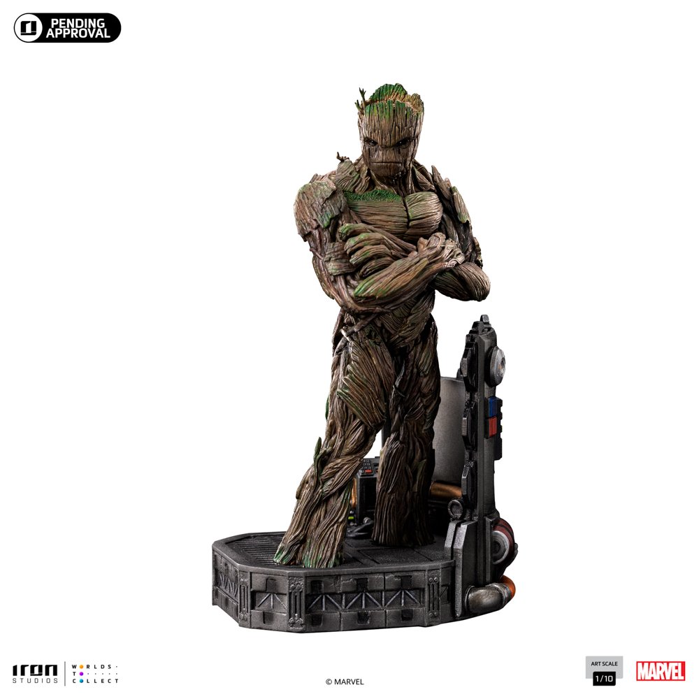 Figurine Marvel LES GARDIENS DE LA GALAXIE 3 Groot Statuette Art Scale 1/10 22.5cm - Les Gardiens de la Galaxie