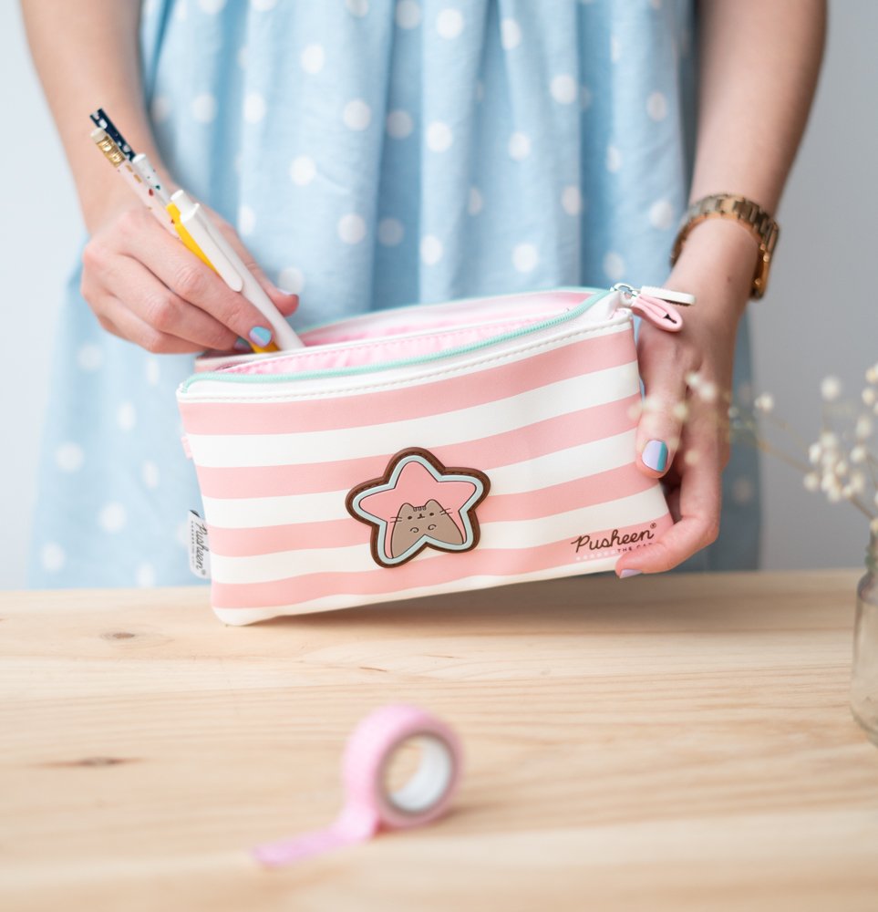Trousse Pusheen Rose Collection Triple