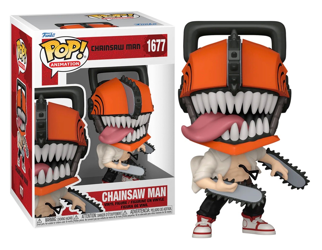 Pop Chainsaw Man Animation N° 1677 avec Chase (BD)