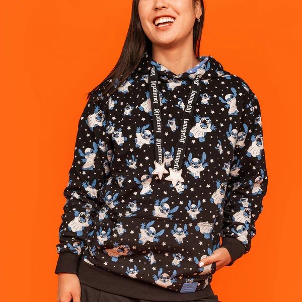 Pull Disney Stitch "Fantome" Hoodie Unisex Loungefly (XL)