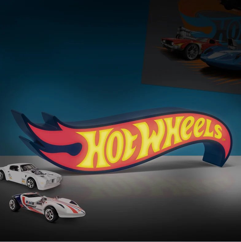 Lampe Hot Wheels Logo Shaped 31.3cm - Hot Wheels
