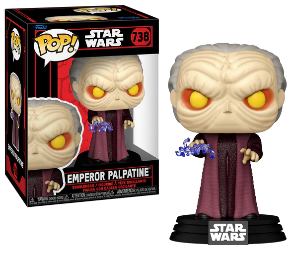 Pop Star Wars DARKSIDE N° 738 Empereur Palpatine