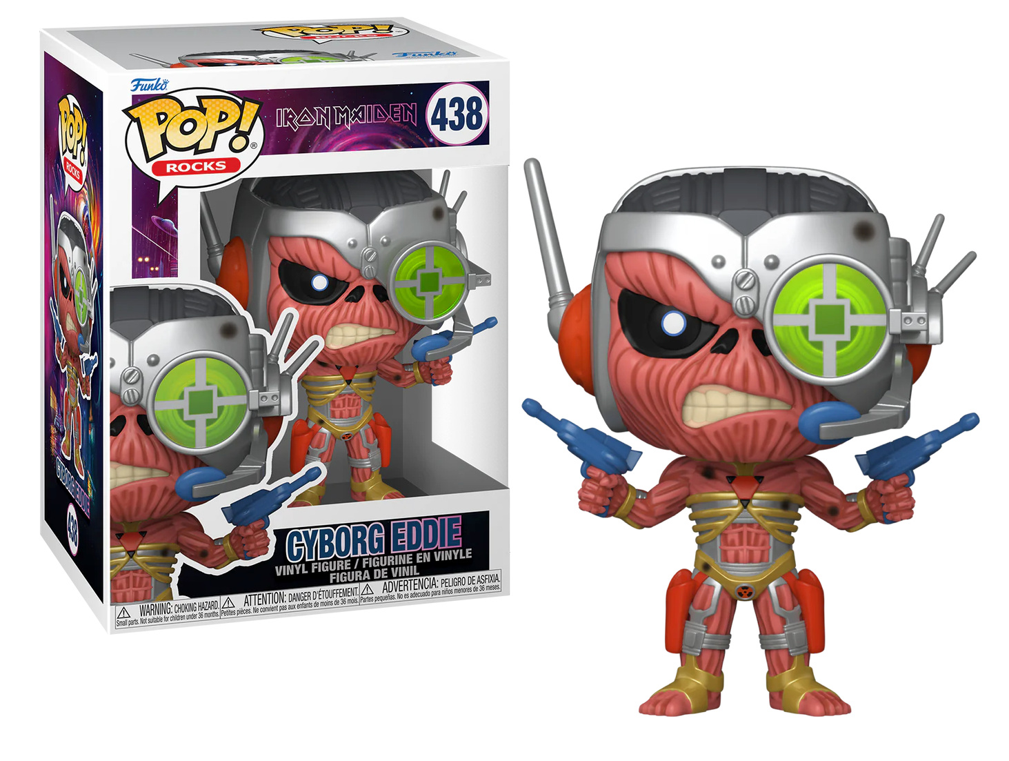 Pop Iron Maiden Rocks N° 438 Cyborg - Iron Maiden