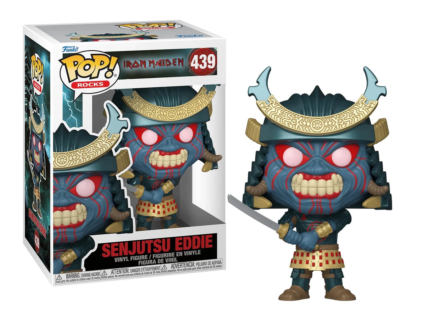 Pop Iron Maiden Rocks N° 439 Senjutsu Eddie - Iron Maiden