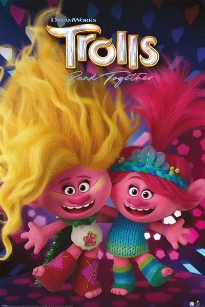 TROLLS BAND TOGETHER Viva Poppy - Poster 91 cm